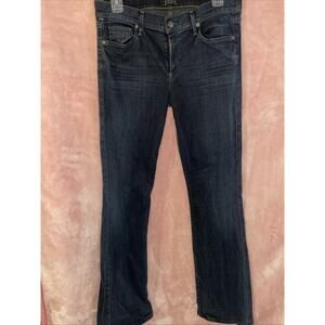 Citizens of Humanity Jeans Women 29 Amber Medium Rise Bootcut Stretch Dark Wash